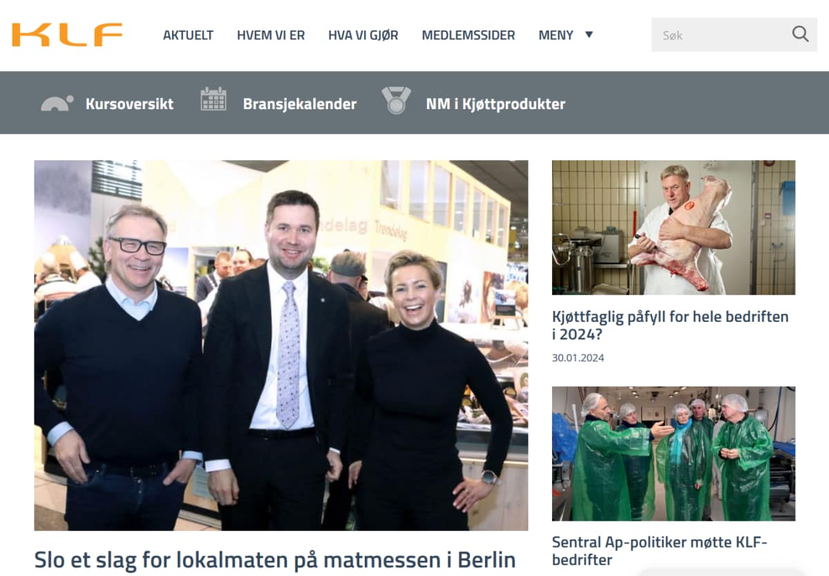 Preview image published by kjottbransjen.no